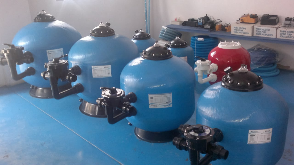Commercial Fiberglass Sand Filter Range